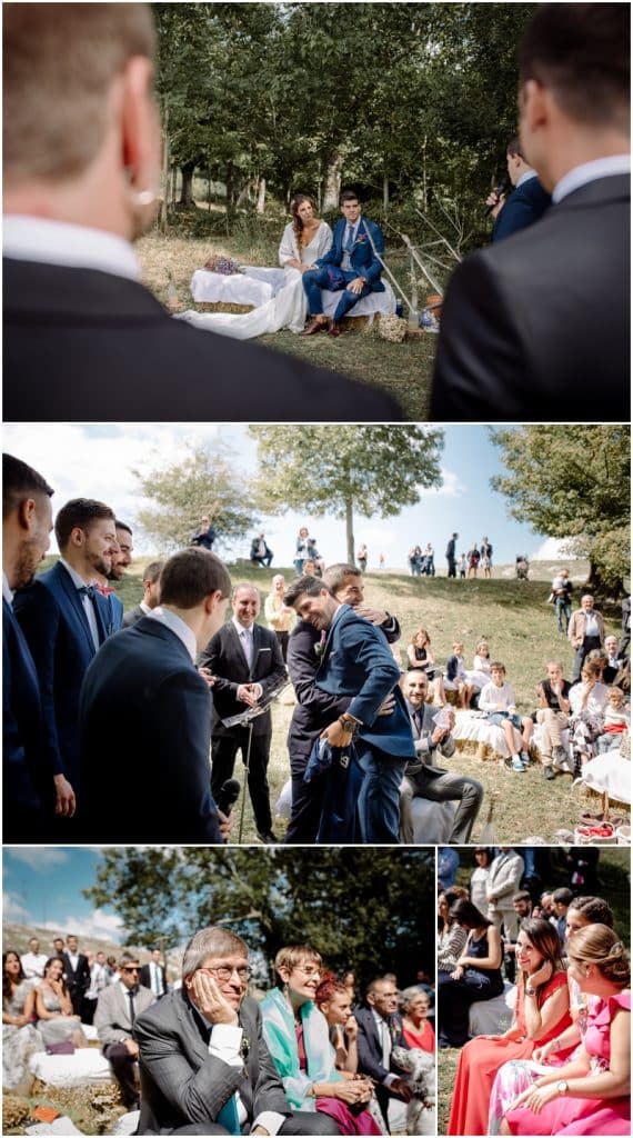 Fotógrafo de bodas al aire libre en Vitoria.